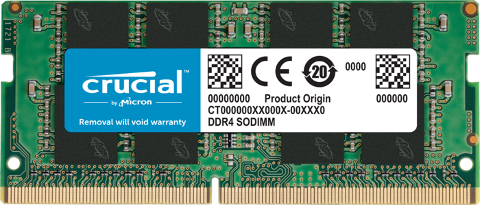 Crucial 8GB (1x8GB) DDR4 SODIMM 3200MHz - Image 2